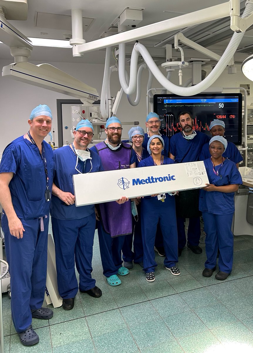 LHCH is delighted to have implanted the world’s smallest leadless pacemaker.

Consultant Cardiologists Dr Ashrafi &amp; Dr Rao, with the support of their clinical teams &amp; colleagues from <a href="/Medtronic/">Medtronic</a> successfully performed  their first Micra AV2 implant recently. 👏