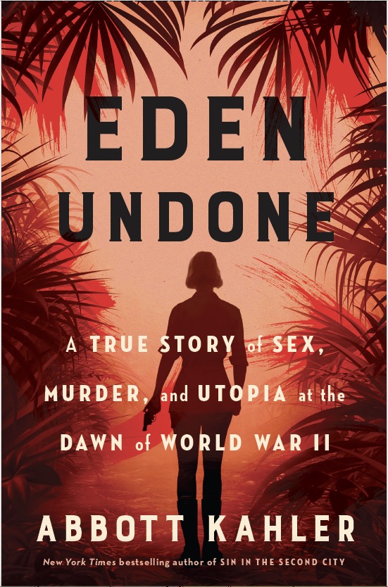 Thrilled to share the cover for EDEN UNDONE—coming 9/24! It's a true story of people who sought Utopia in the Galapagos in the 1930s. There's sex, mystery, murder—it's Darwin meets Agatha Christie. You can pre-order here: shorturl.at/abMST 🙏