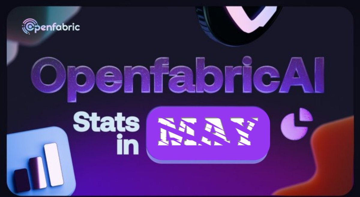 Happy new month fam  May this month bring you joy, success, and innovative breakthroughs! Special shoutout to the @openfabricai community, building a decentralized AI future!

 #HappyNewMonth #OpenFabricAI #DecentralizedAI #Innovation #AIforGood