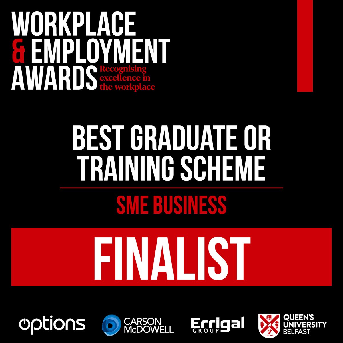 Thrilled to see that Depaul has been shortlisted @irish_news Workplace & Employment Awards, in 'Best Graduate or Training Scheme' category for our Emerging Leaders programme 🎉🙌 Congrats to all shortlisted - we're in great company w/ @nichstweet @NOW_Group @YE_NI @EYnews @PwC_UK…