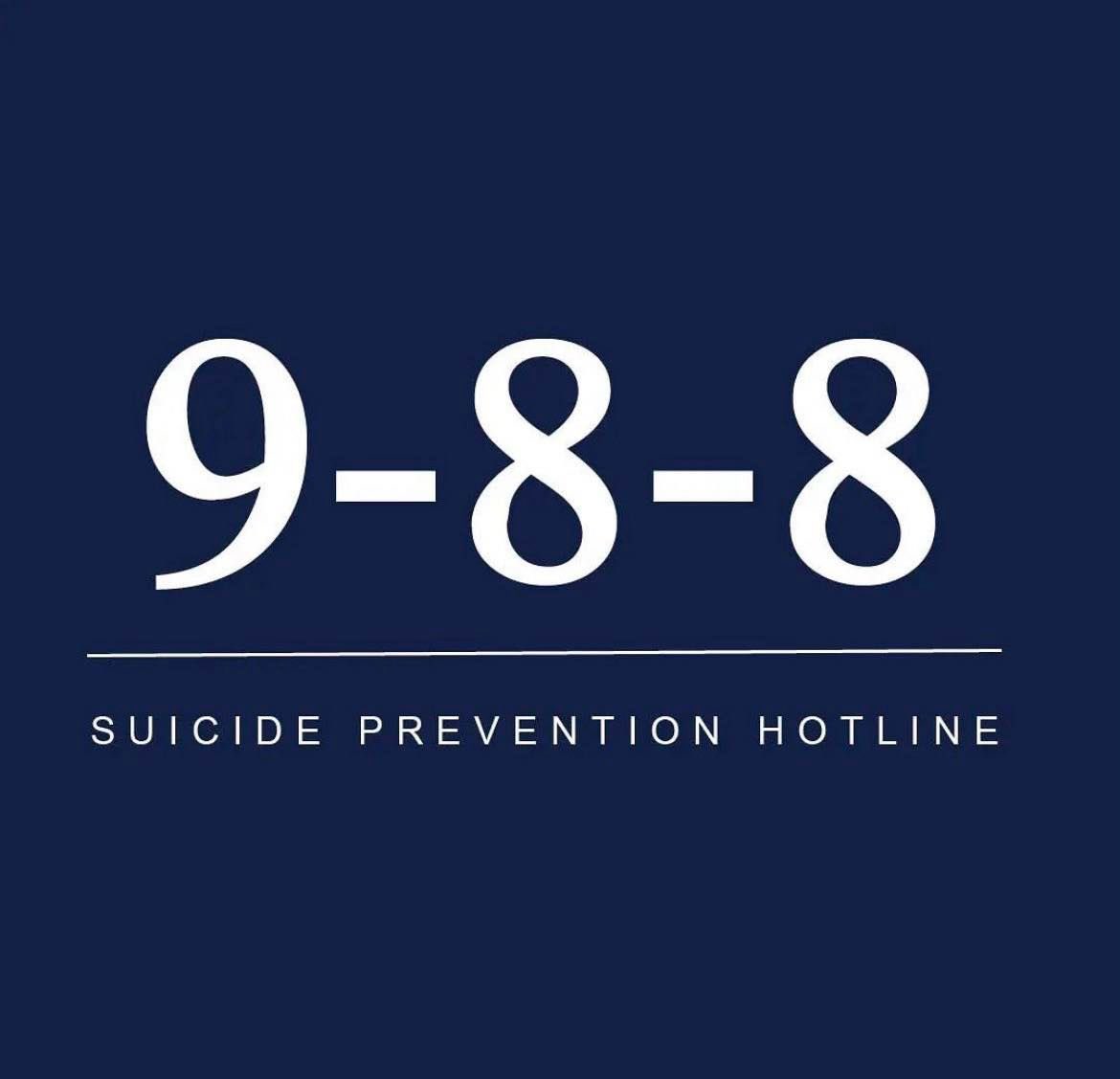 Hope Has A Number: 9-8-8 If you or someone you know is struggling with a mental health crisis or considering suicide, call or text 988. The lifeline is free, confidential, and open to anyone, anywhere, anytime 24/7. #MentalHealthAwarenessMonth