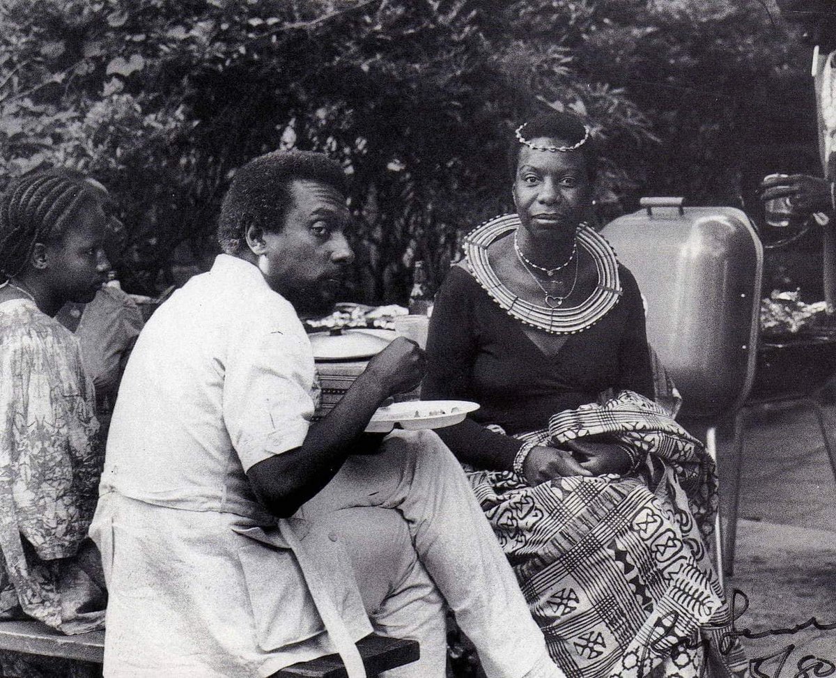Kwame Ture and Nina Simone