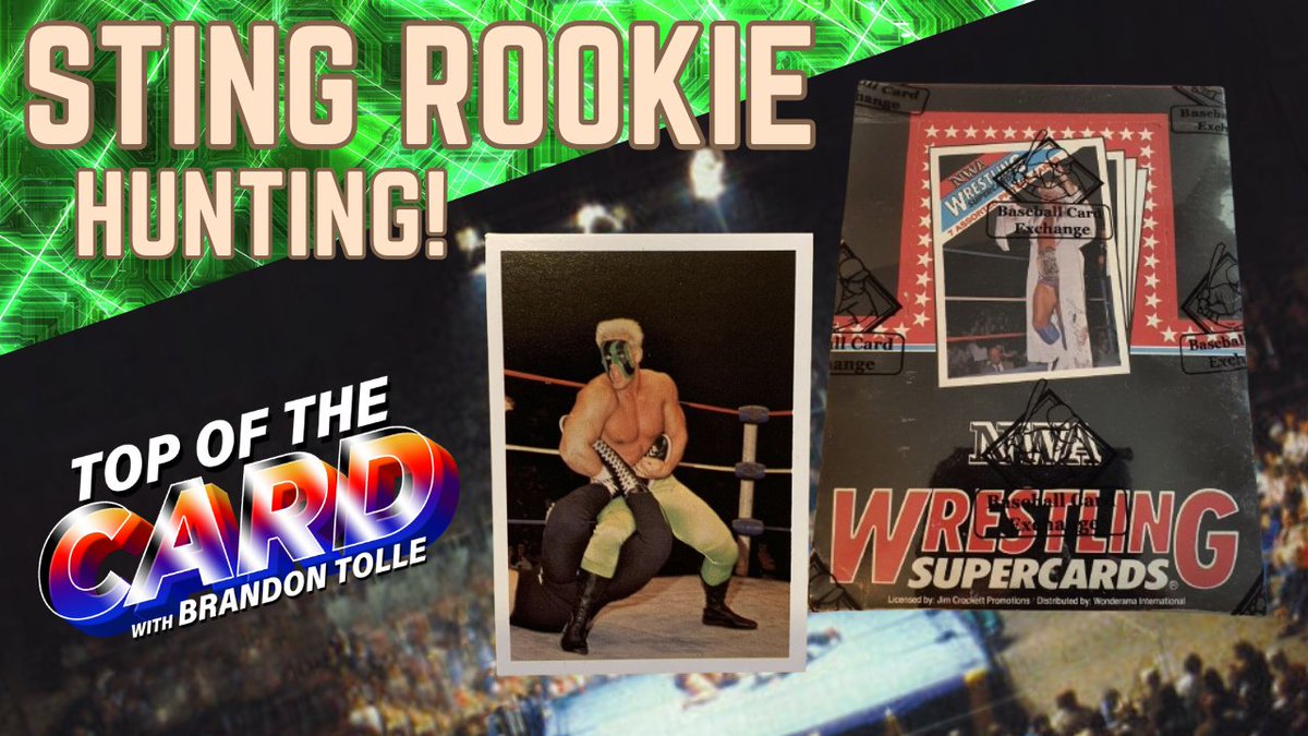 I hope everyone is enjoying the 2024 Leaf Metal Legends Wrestling Episode of TOTC over on the @adfreeshows Patreon! Coming next week, is the 1988 NWA Wonderama Sealed Box Opening, as we go STING Rookie Hunting! Subscribe and Get First Access when it drops! @HeyHeyItsConrad