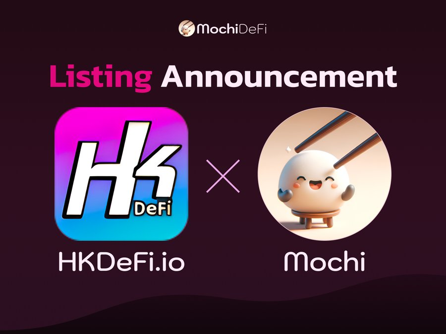 🗞 @Mochi_DeFi token is now available on @hkdefi_io

🗞 The $MOCHI Token isn't just another meme coin, it's the heartbeat of the #MochiDeFi ecosystem, combining meme power + utility

🔽 VISIT
hkdefi.io/coin/104269
#Definews