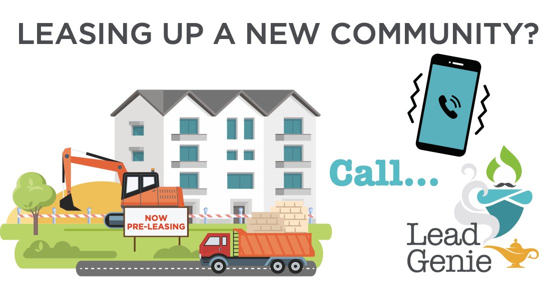 How is your prospect pipeline looking for your new community? Don't miss out on pre-leasing opportunities with a Genie on your team.

See how we can help: hubs.li/Q02nyPPW0

#LeadGeneration #LeadManagement #CallCenter