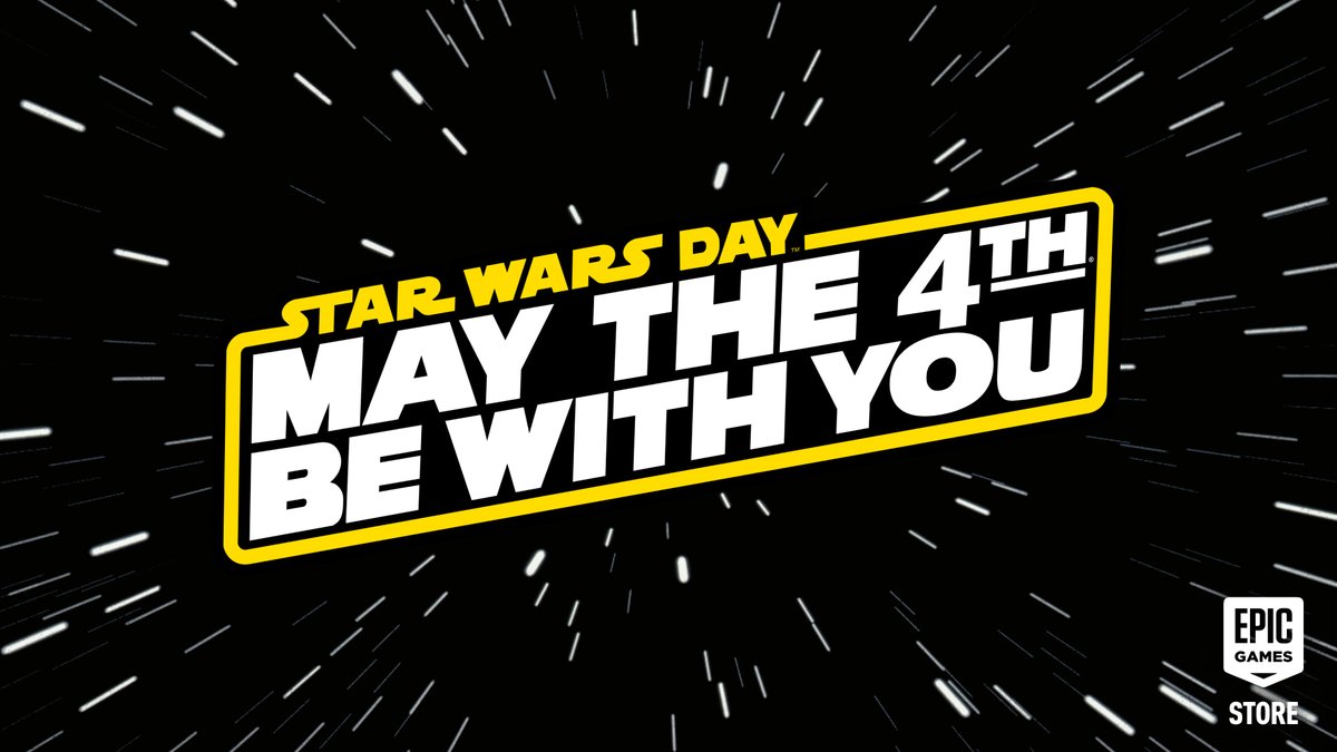 May the Fourth be with you ⭐🧑⚔️ Celebrate this special day with savings of up to 75% from now until May 9! epic.gm/may-the-4th-sa…
