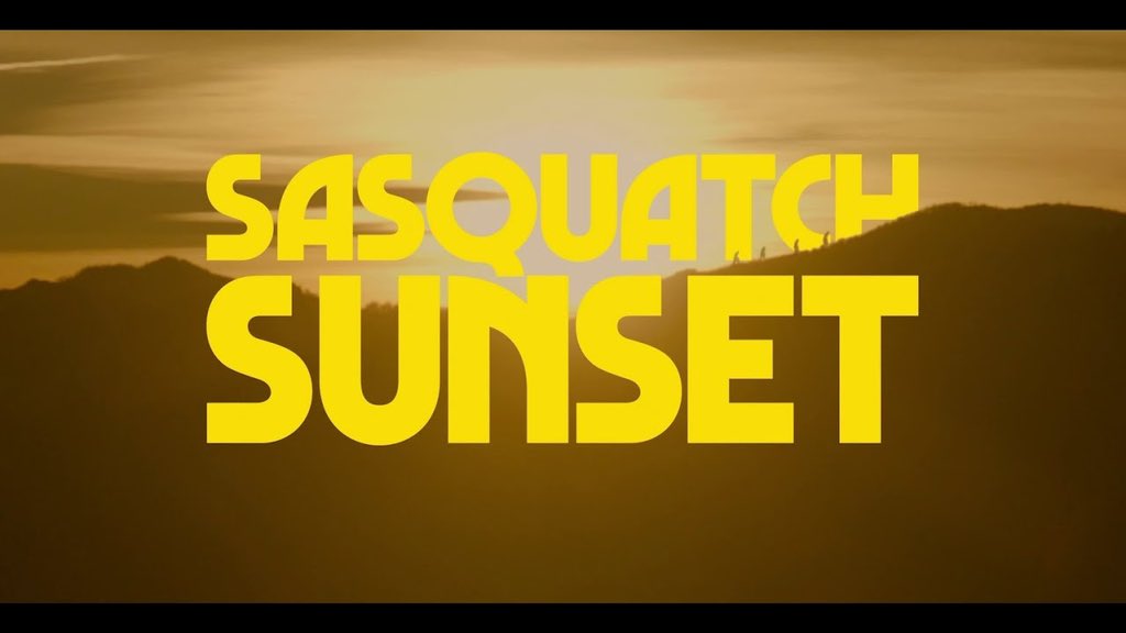 Have finally just seen #SasquatchSunset. Oh my, I’m gonna have some things to say…