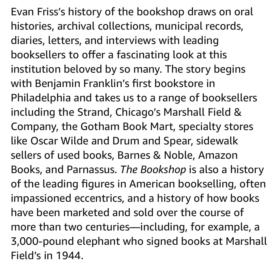 THE BOOKSHOP: A History of the American Bookstore by @EvanFriss is my most anticipated book of 2024 — and the August 6th release date of this 416-page wealth of bibio-goodness is now only three months away! If you’re anything like me, you won’t want to miss this one.