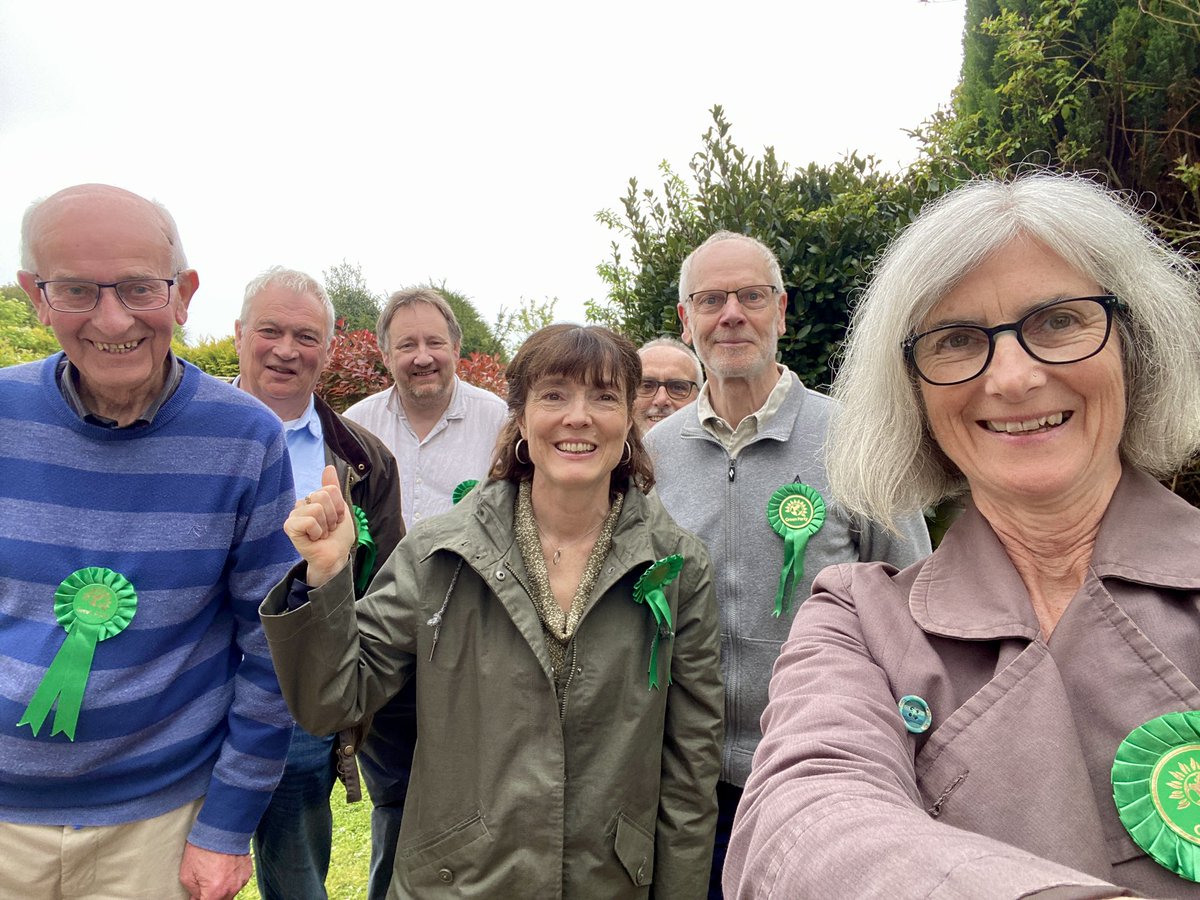 Getting the Vote Out for Green @iandaveysussex in Goring! @Worthing_Greens #GetGreensElected