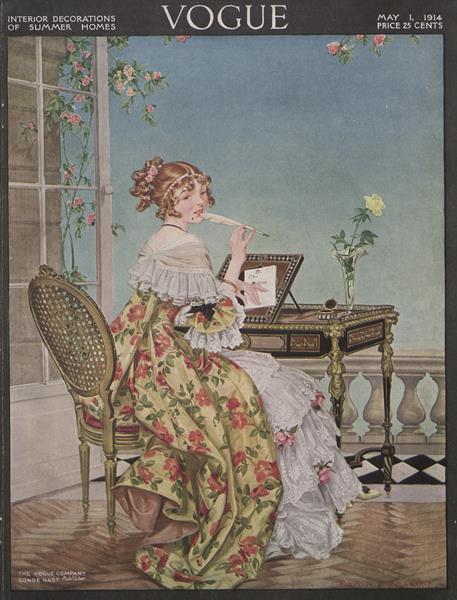 Front cover of Vogue, 1st May 1914