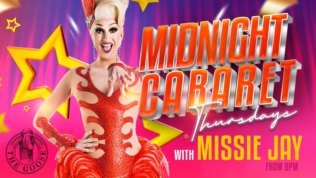 Who needs the Co-op Live when you have…

MISSIE JAY LIVE AT THE GOOSE 😜

She’s back for another camp Thursday with some exceptional cabaret at Midnight ⏰

Open from 2pm & Join Missie from 9pm 

#thegoose #bloomstreet #manchester #gayvillagemanchester #lgbt #lgbtq🌈