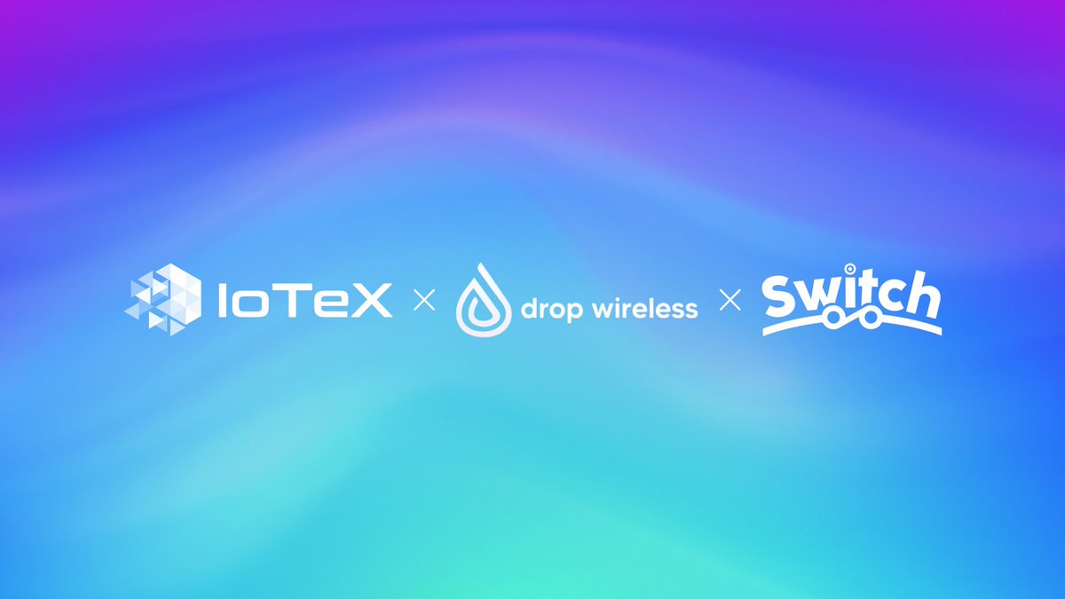 IoTeX, Switch Electric & Drop Wireless are teaming up to bring renewable energy & LoRaWAN coverage to Sub-Saharan Africa. 🌍

This is DePIN for Everyone in action: sustainable, community-owned infrastructure for a brighter future.

@whyNotSwitch's smart meters empower individuals…