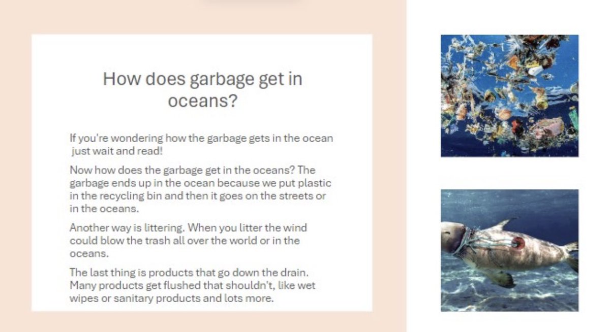 Some of the slides of our <a href="/SPSSabres/">Southwood Sabres</a> Earth Month Electronic Presentation Contest winner.