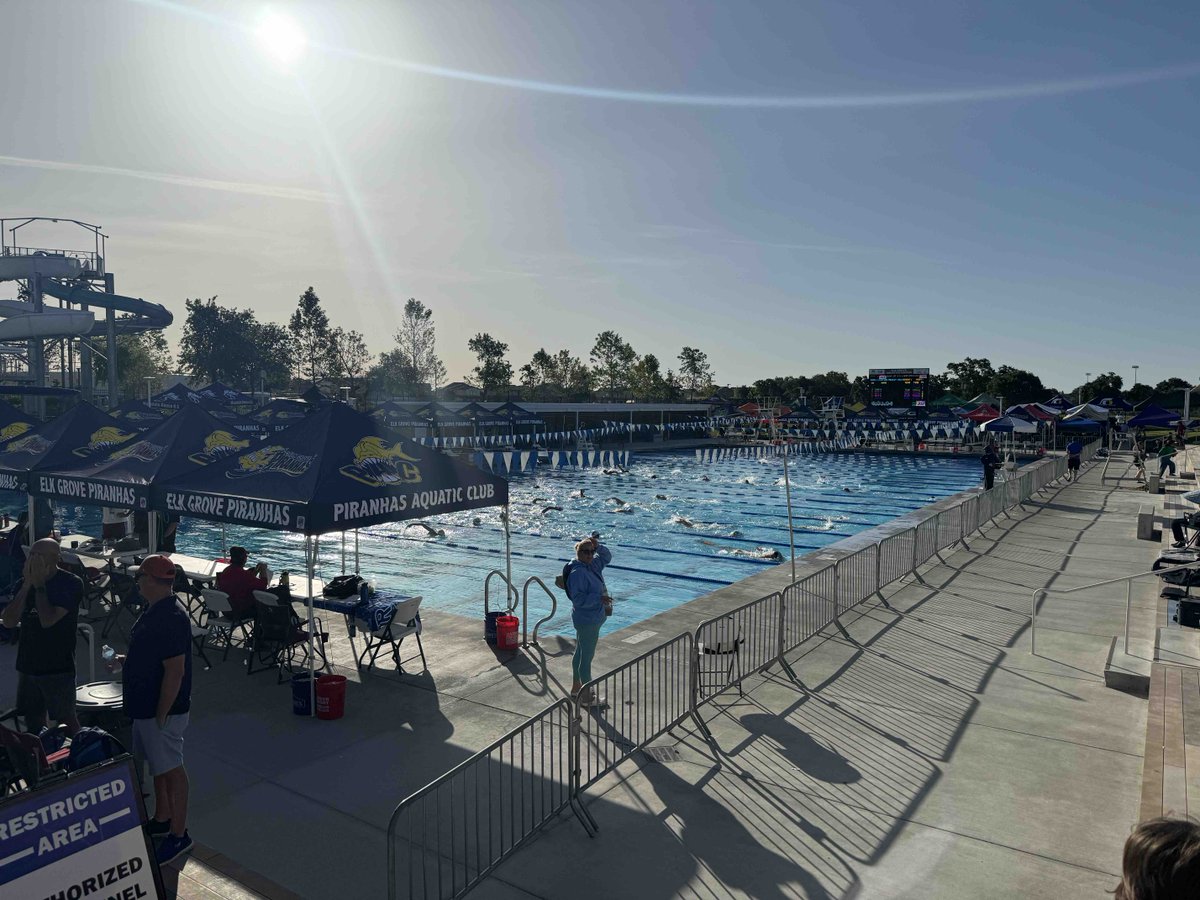 🏊‍♂️ The 2024 Boys Sac-Joaquin Section Boys Swim Trials today! Warm-ups have started and the pool is buzzing with anticipation! 🌊 Don’t miss out on witnessing the next generation of swimming champions make waves. #SwimTrials2024 #MakingWaves 🏅🌟