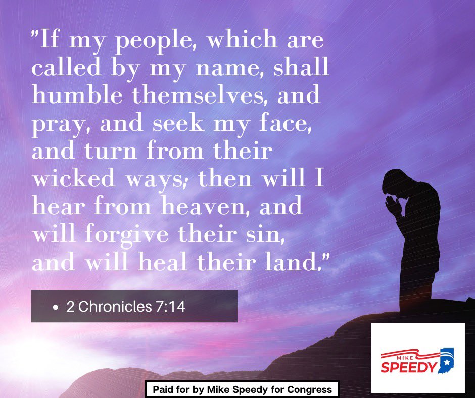 On this National Day of Prayer, I am reminded of 2 Chronicles 7:14: