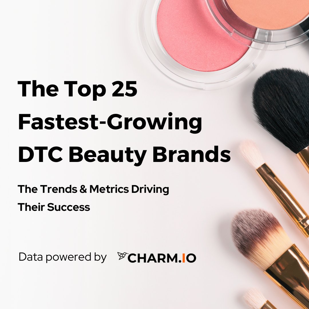 There are several trends among the top 25 fastest-growing #DTCbeauty brands that make them stand out from the beauty industry. Download the free report to get in-depth insights into these brands and learn about the trends and metrics driving their success. hubs.li/Q02v2fjN0