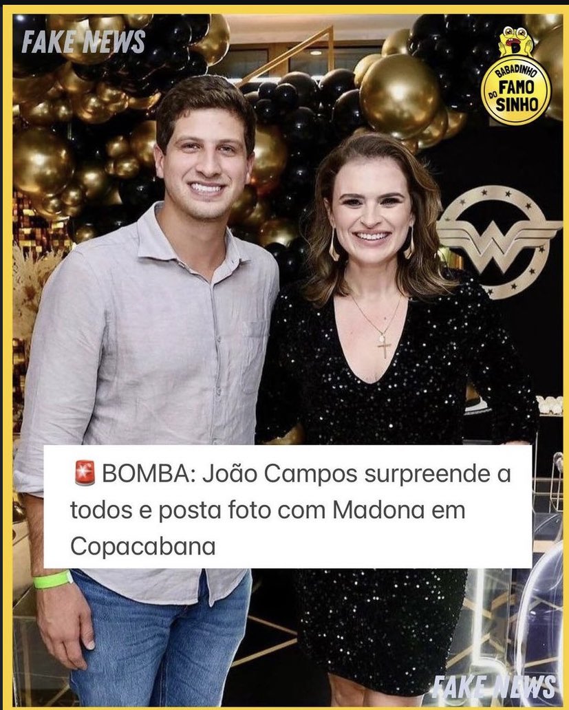 🚨BABADO: Hoje Recife acordou com uma notícia no mínimo curiosa. O prefeito João Campos almoçou em Copacabana com Madonna, diva do pop que fará show no Rio do Janeiro esse fim de semana.