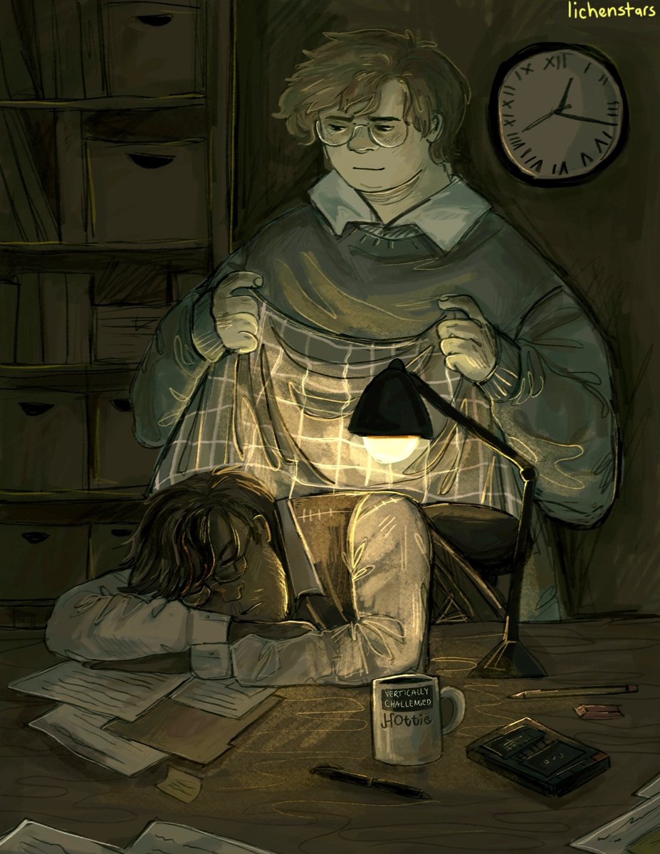 late night in the archives #tma #themagnusarchives #tmafanart #magnuspod