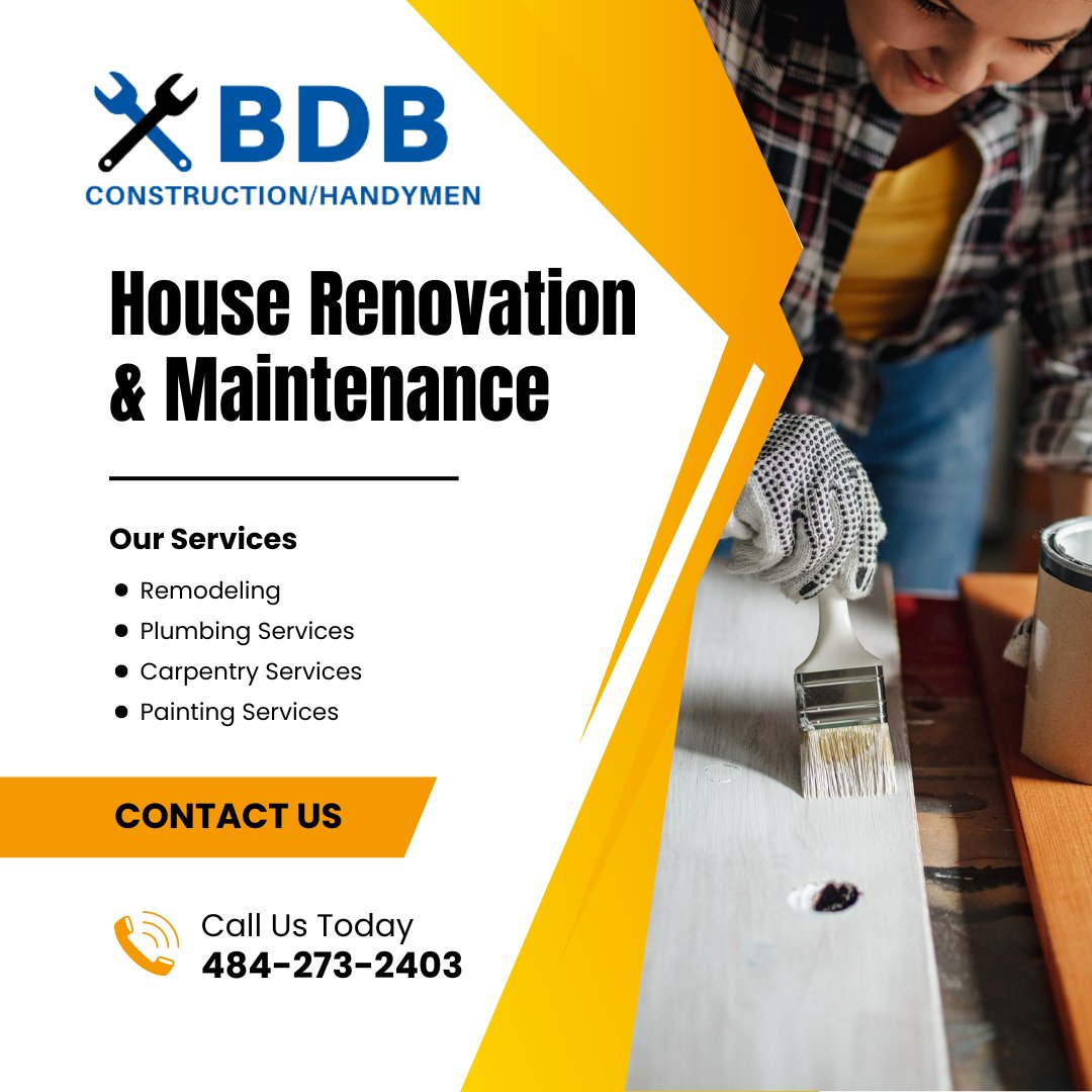 From home renovations to maintenance and repairs we can do it all! Give us a call today!
 #construction #homeimprovement #homeimprovements #landscaping #handymen #pa #pennsylvania #allentown #allentownpa #eastonpa #bethlehem #bethlehempa #electrical #driveway #wallrepair