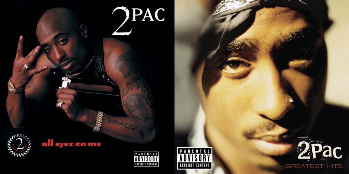 2Pac is the only musician across all genres to have multiple 90s albums each exceed 3 billion streams on Spotify.
