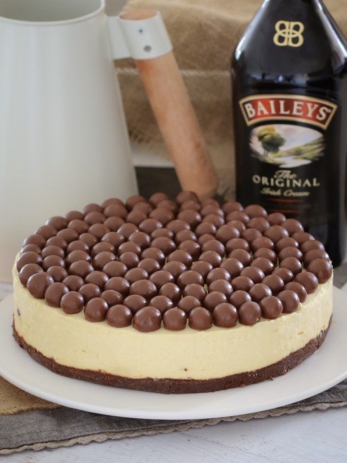 baileys malteser cheesecake