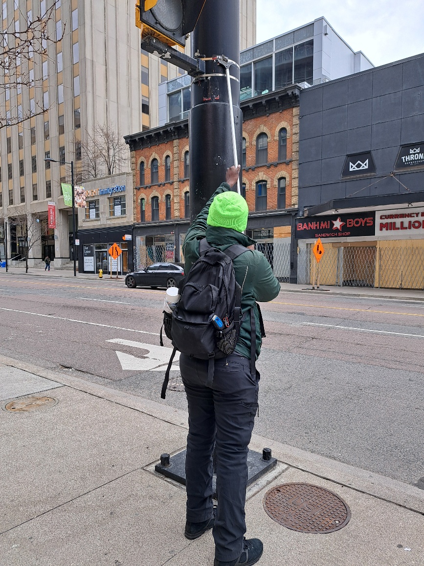 With the🌞weather upon us, our Clean Streets Team are out for their annual Spring Clean! Activities incl: 🎨 Painting light poles & fire hydrants 🧹 Sticker removal in hard-to-reach areas 🧽 Power washing + more! If you see them out, make sure you say hello! 😊 #YongeLove