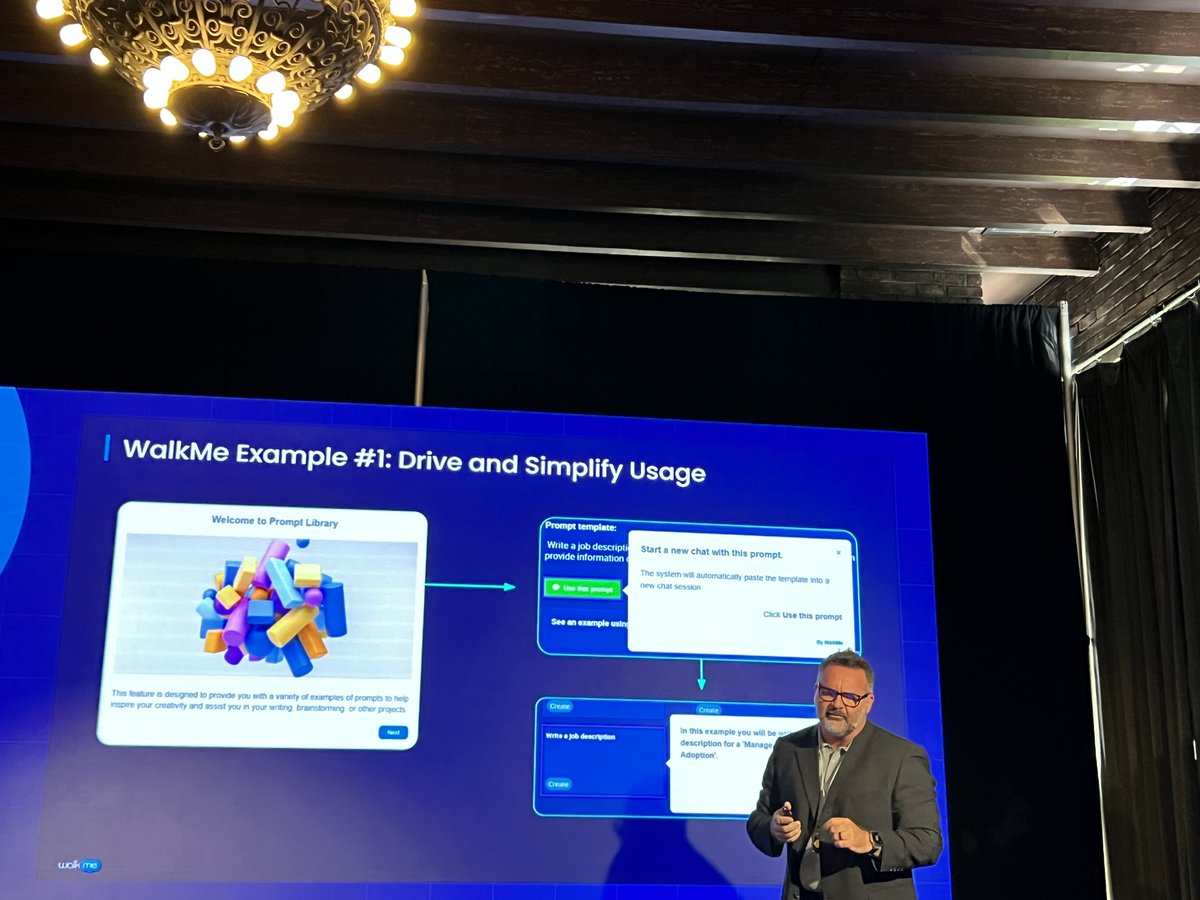 A look at @KPMG's AI adoption approach using the @WalkMeInc digital adoption platform; love the emphasis on '#AI for everyone', training users to be equally effective with prompts