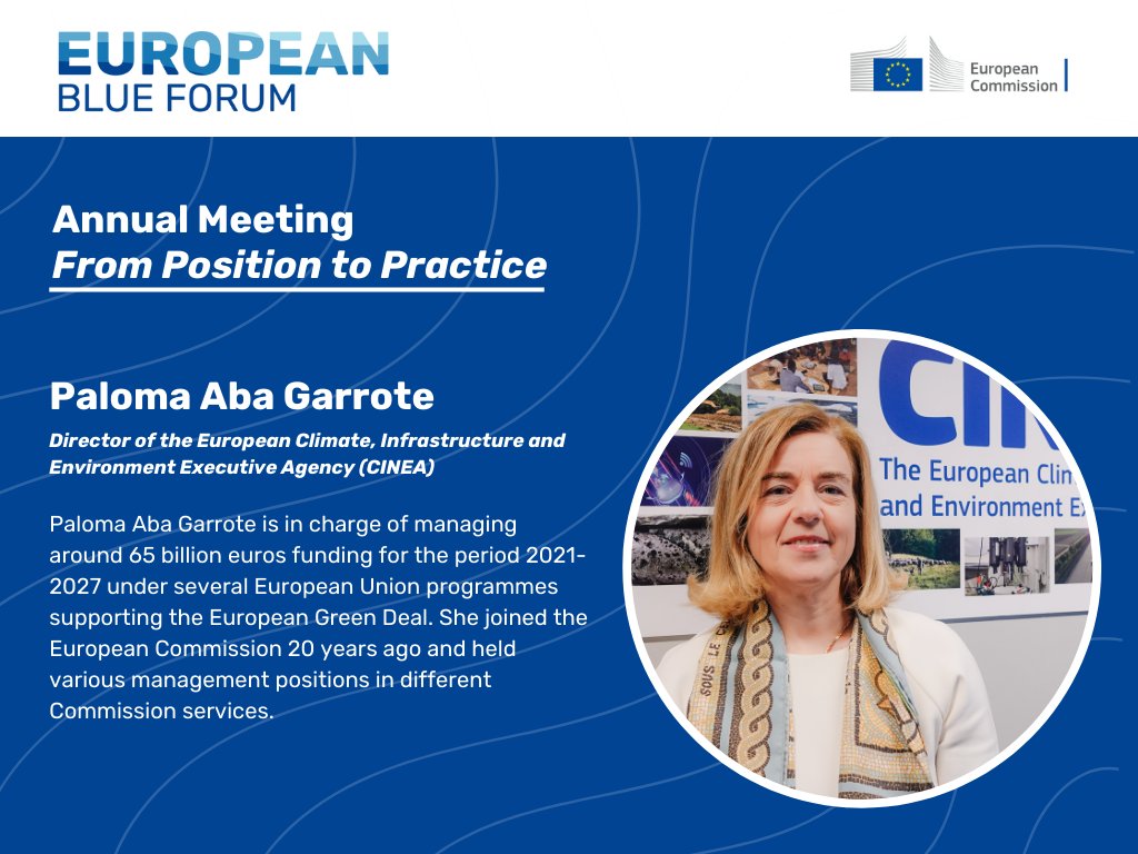 🌟Exciting news! @PalomaAbaEU is joining us at the #EBFAnnualMeeting on 30 May 2024 in Svendborg! Get ready for insights, inspiration, and actionable strategies. Register here: bit.ly/secondeuropean… @EU_MARE @cinea_eu