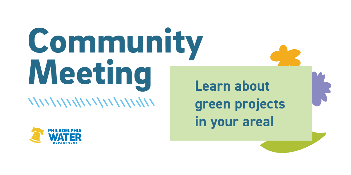 PWD attends Upper North Neighbors Association community meeting to share information about the latest updates on new green projects planned for the Hunting Park neighborhood. Details below: When: Thursday, May 9, 2024 Time: 6:30 p.m. Location: 3501 N 17th St, Phila., PA 19140