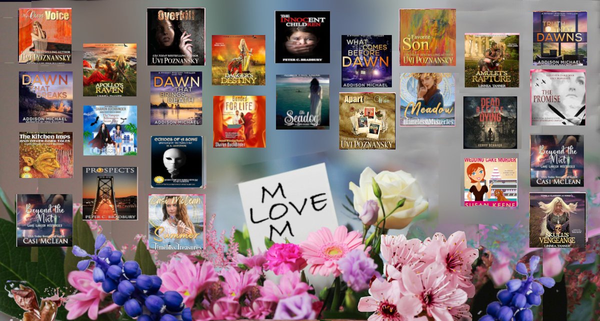 Meet my author friends! We bring you amazing stories, narrated by great voice actors, just in time for Mother’s Day! Join us as a GOING guest for a chance to win audiobooks uviart.blogspot.com/.../meet-my-au… May 9th and 10th