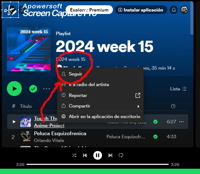 How to help us Musicians and Playlist Listeners Did you know ?? It is very easy to follow all the artists of a playlis, just click the right mouse button on their name and follow will appear. I just found out @WorldCurators @PostIndustria12 @EnochRawk @niwdeyen @roderikopop