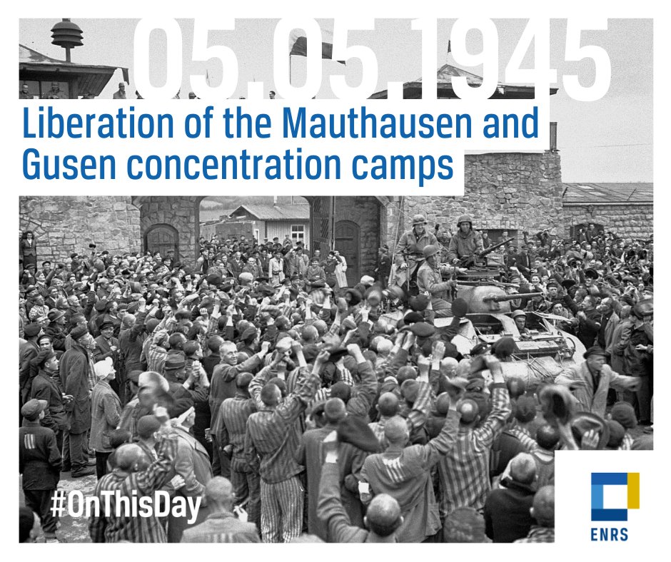 📅 Today marks the anniversary of the liberation of the German concentration camp complex Mauthausen-Gusen by the U.S. Army. ❗️Between 1938-45 over 190,000 people were imprisoned there. At least 90,000 of them were killed. 🔗 Learn more here: mauthausen-memorial.org/en #OnThisDay