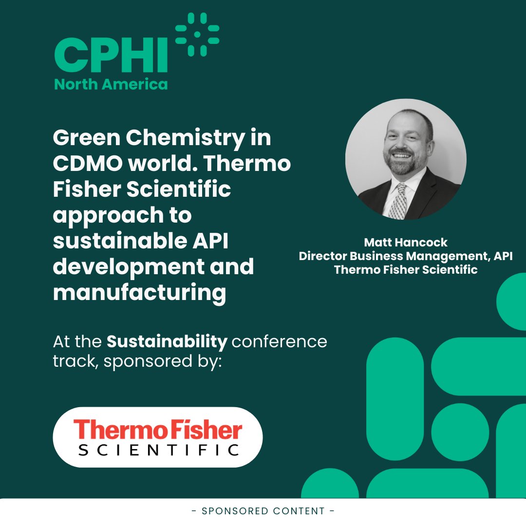 🌟 Discover the Sustainable Futures Conference Track, sponsored by Thermo Fisher Scientific! ♻️ Explore the importance of green chemistry and how it serves our customers and ensures sustainable development. Find out more: ow.ly/Tu1b50RuAWy