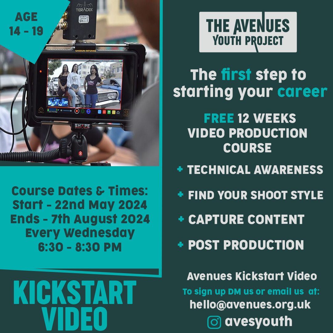 Whether you've dreamt of starting your own beauty business, a career as a chef, being a hairdresser, being a filmmaker or just want to learn how to find and land your dream job Kickstart Careers for 14-19 years old can help you out Find out more here 👉 l8r.it/xpVq