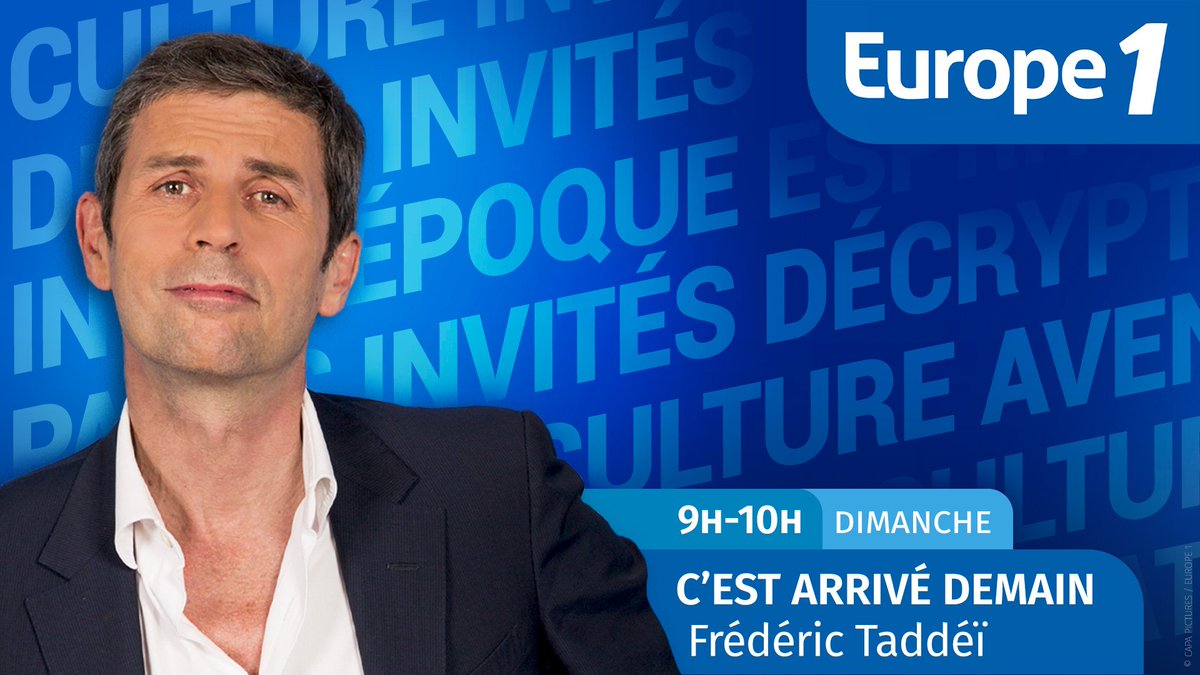 🔵[C'EST ARRIVE DEMAIN] 
RDV à 9h avec <a href="/frederictaddei/">Frédéric Taddeï</a> 

👉Eric Roussel pour « Le dictionnaire Pompidou » chez Robert Laffont et la réédition de son « Georges Pompidou » chez Tempus
👉<a href="/YannisEzziadi/">Yannis Ezziadi</a> pour « Minotaures - voyage au coeur de la corrida » chez Fayard