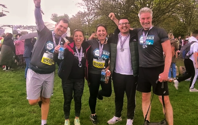 UofGLifeSci's tweet photo. 🏃 | @UofGSCMH Senior Lecturer Viki Penpraze (@VikiPen) is set to run the @MarathonBCM this Sunday, 5 May 2024, to raise funds for cancer charity @FriendsCCNI.

Donations would be welcome and can be made at the @JustGiving link below.

Good luck, Viki!

🖱️ https://t.co/uNpfzypJC3 https://t.co/r0372qVsqB