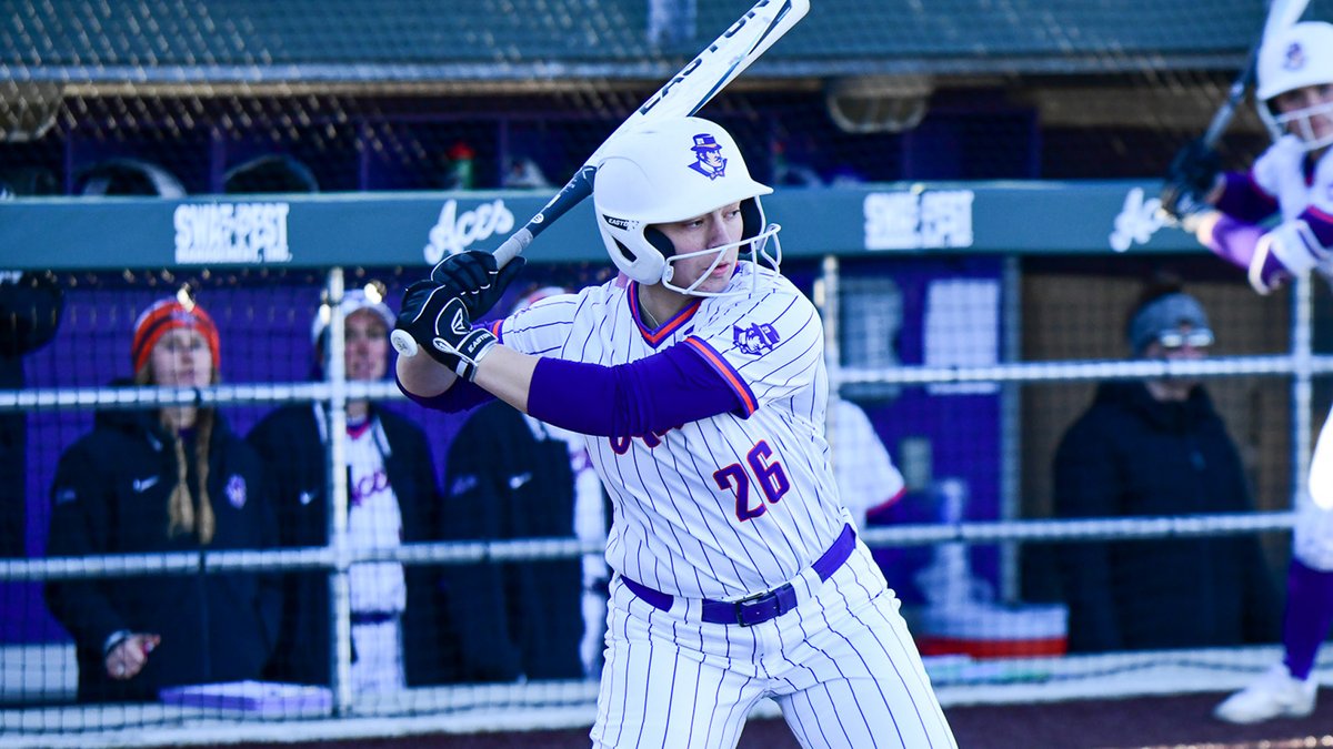 The regular season comes to an end this weekend when the Purple Aces face Illinois State in a 3-game road series. 📰 bit.ly/3Qtl0iV 🥎 #ForTheAces