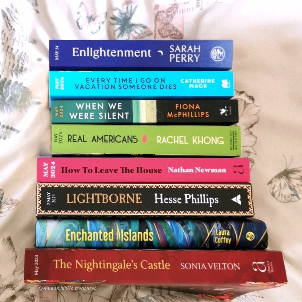 It's the first May #PublicationDay and there's some great books out today. Are any of these on your TBR? @Laura__Coffey @Summersdale @panmacmillan #BookTwitter #booktwt #EmmasAnticipatedTreasures
