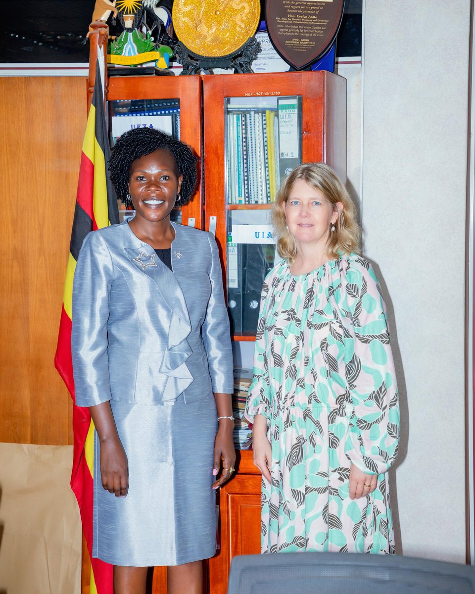 The Ug - EU Business forum was a great opportunity for Ug to work closely with Sweden. Today, I had a meeting with @SwedEnvoyUganda to ug Amb.Mairia. Our focus was on attracting capital & technology 4rm Sweden in the areas of energy, value addition on minerals & forest products.