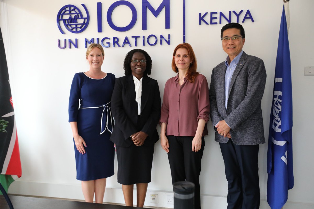 DimancheSh's tweet image. Delighted to host Ms. Brianna Gehring, &amp;amp; Ms. Mika Abdullaeva of @JTIP_State &amp;amp; Prof. Sheldon Zhang, @UMass in Nairobi.

This monitoring visit is historic in strengthening our relationship &amp;amp; our ongoing partnership with 🇺🇸 in curbing #TiP in climate-affected communities in 🇰🇪 #PEMS