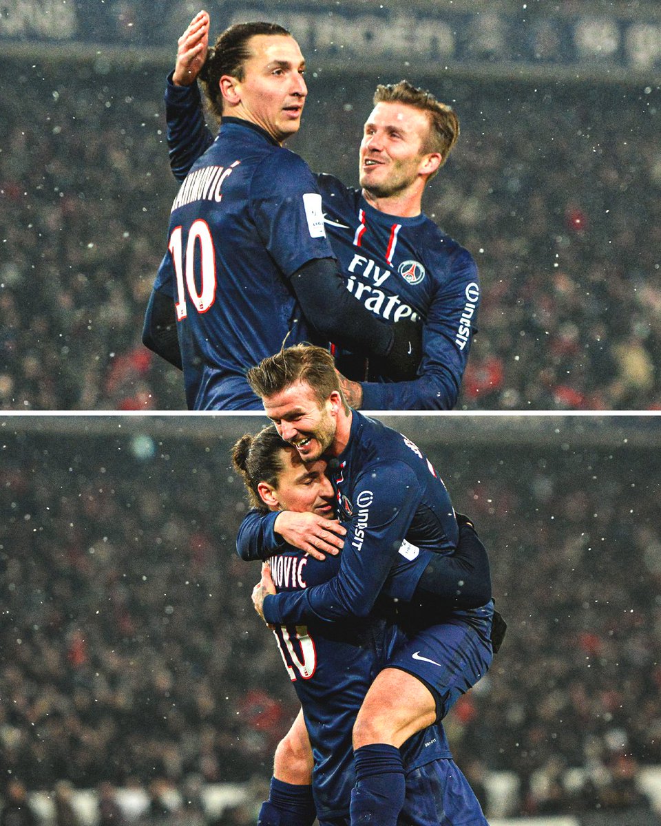 Beckham & Ibrahimovic back in 2013 🥹🔙