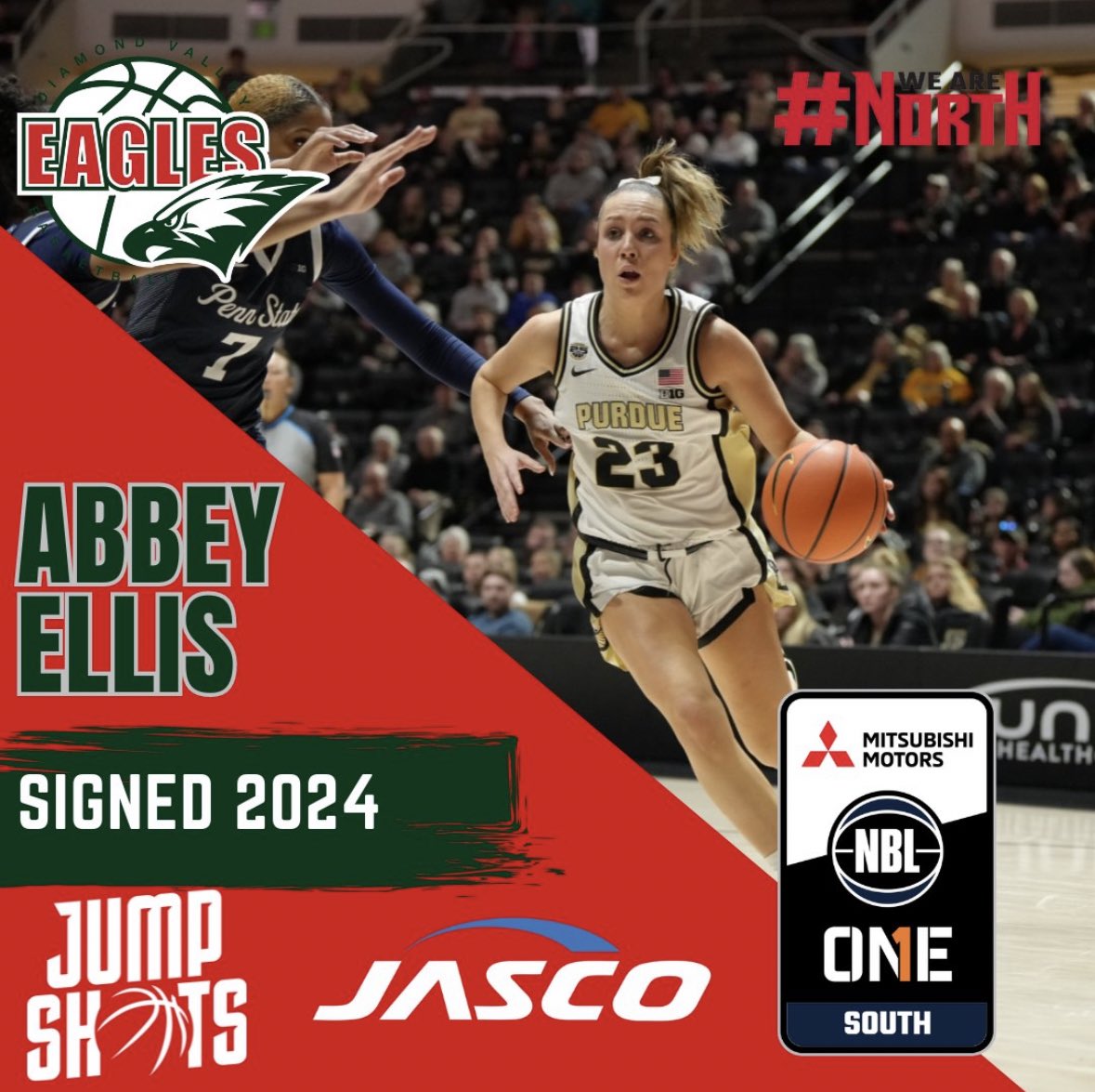 Former #Purdue guard Abbey Ellis has signed a deal with the Diamond Valley Eagles of the NBL1, the team announced. Ellis is headed back to Australia to begin her pro career.