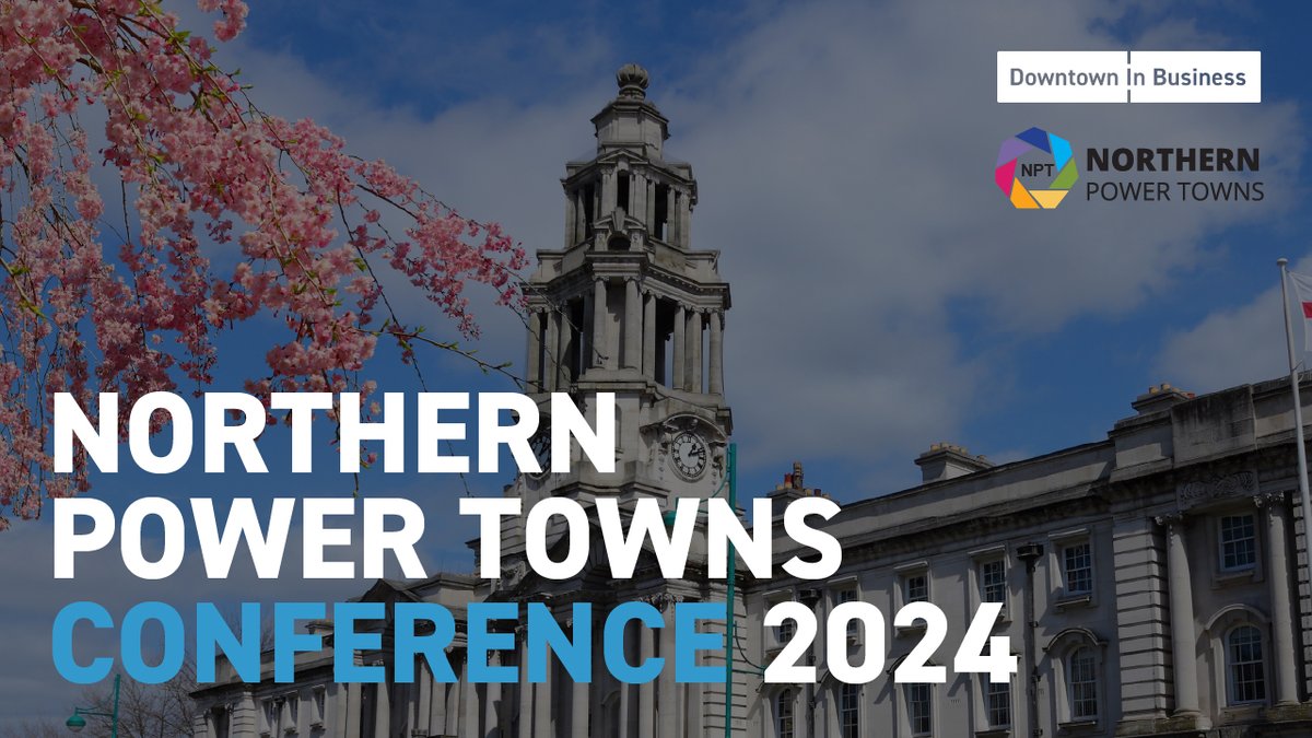 DIB, in partnership with the Northern Power Towns group, will host a conference on Friday 12th July at the Engine Rooms in Warrington. Leaders and decision makers from local authorities be attending, alongside private sector partners and keynote speakers. downtowninbusiness.com/news/2024/04/2…