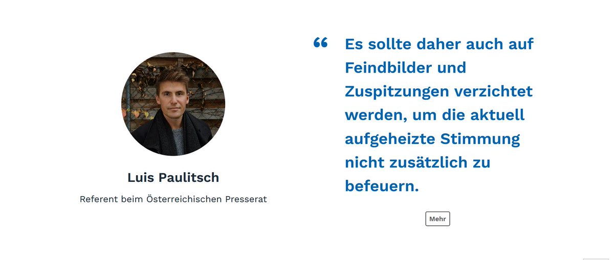 Presserat's tweet image. Welchen Journalismus brauchen wir, um der #Polarisierung etwas entgegenzusetzen? @relevant_at hat dazu führende Medienschaffende, Journalist:innen und Vertreter:innen aus der Zivilgesellschaft aus dem deutschsprachigen Raum gefragt, so auch unseren Referenten @luis_paulitsch.