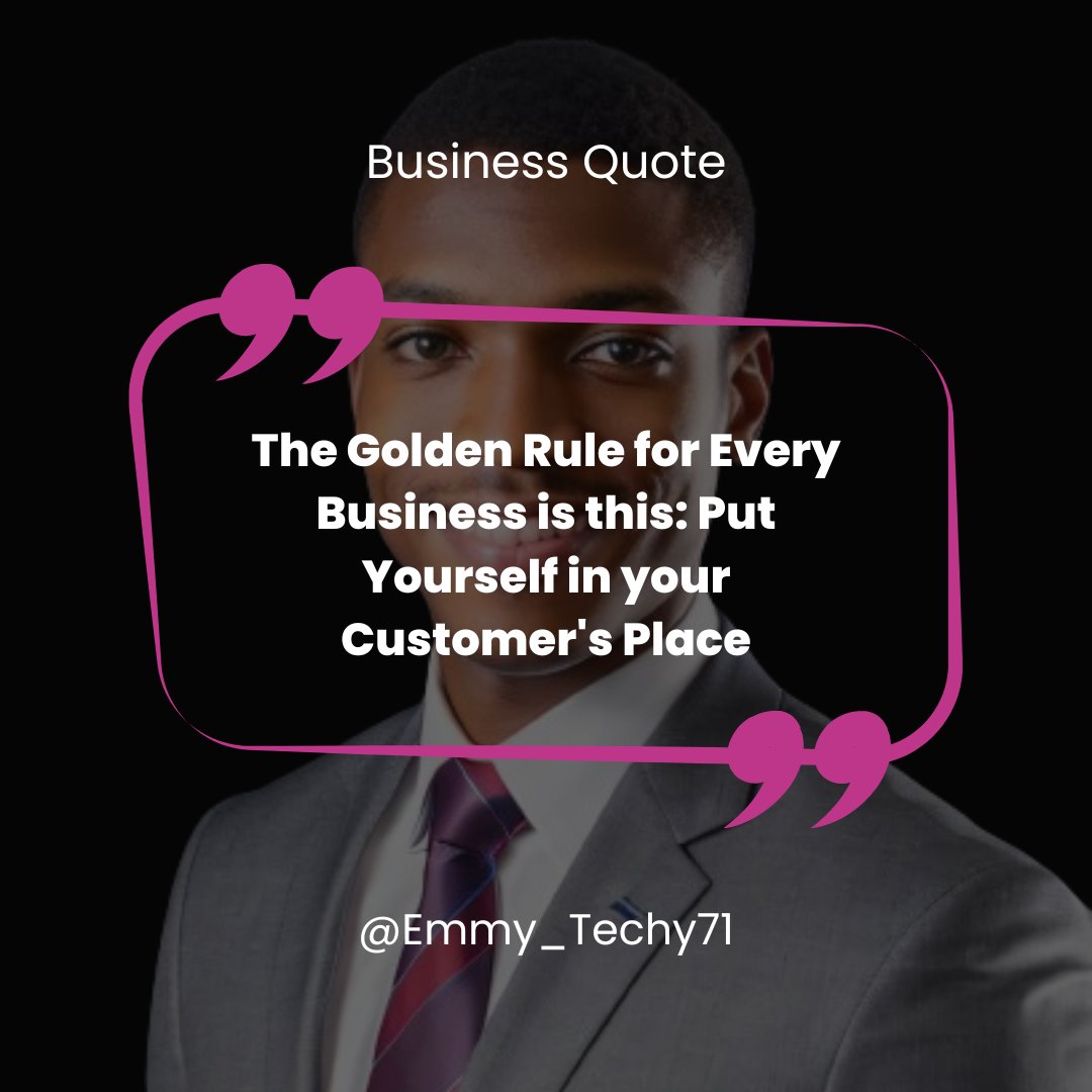 🚀🎯🔥BUSINESS QUOTES FOR TODAY🚀🎯🔥

💯 The ultimate business strategy? Putting yourself in your customer's shoes. 

 #businesstips #customercentric #customerservice #customerfirst #customercare #customerloyalty #customerjourney #customerneeds #customerhappiness