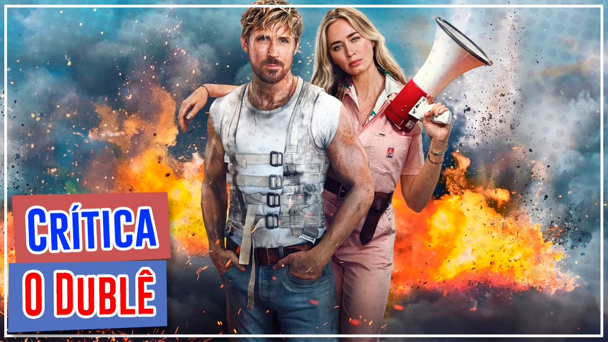 O Dublê - Critica  

Link abaixo: youtube.com/watch?v=aICBim…

#TheFallGuy #ODublê #RyanGosling #EmilyBlunt #AaronTaylorJohnson #HannahWaddingham #TeresaPalmer #StephanieHsu #WinstonDuke #DavidLeitch