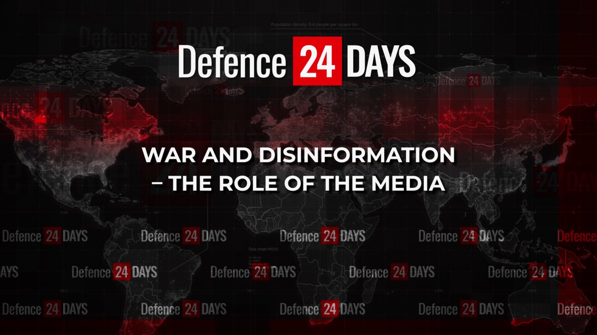 Podczas @Defence24Days jednym z ciekawszych paneli będzie 'Wojna i dezinformacja - rola mediów' z udziałem: ▪️@melissaeweiss ▪️@katrun4ik_ua ▪️@JulianRoepcke ▪️@EylonALevy ▪️@Wyrwal ▪️@TomaszGrzywacz3 ▪️@michaelmurph_y (moderator)