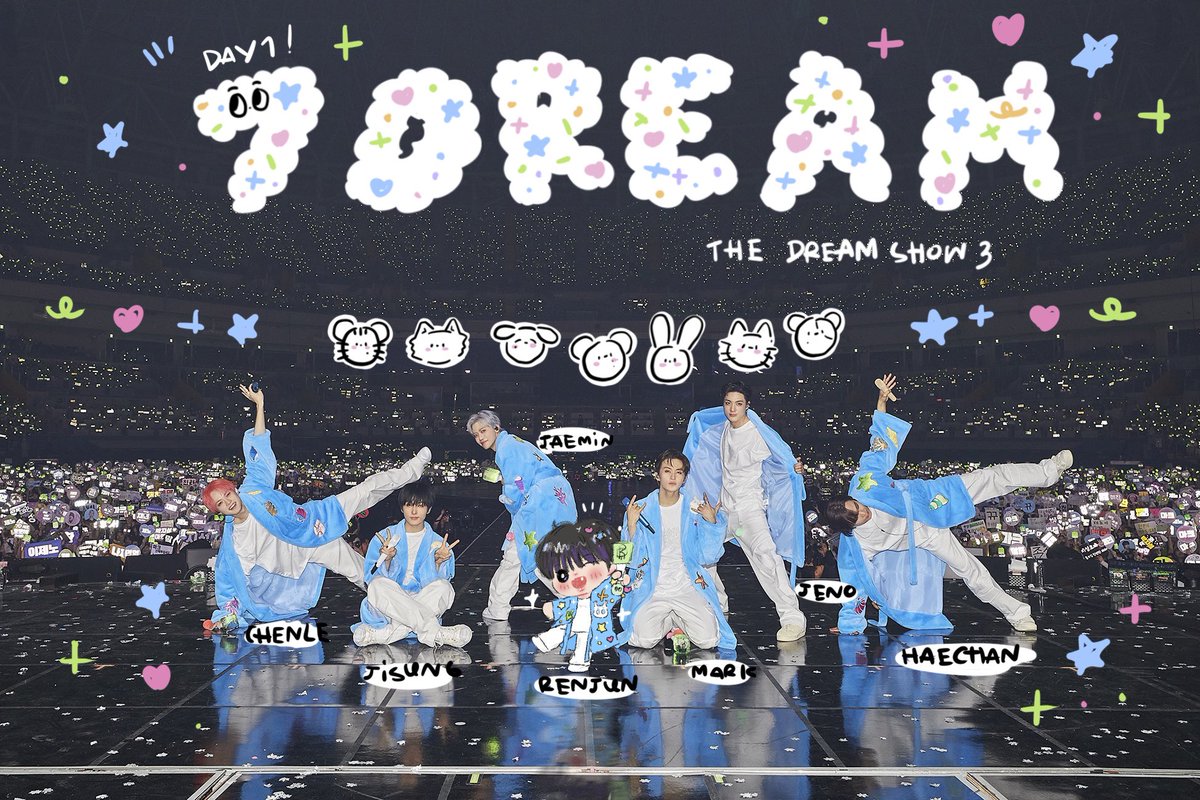 7 dream ‧⁺ ⊹˚.☆
🌱🌱🌱🌱🌱🌱🌱
🐯🦊🐶🐻🐰🐬🐹

#THEDREAMSHOW3 
#NCTDREAM