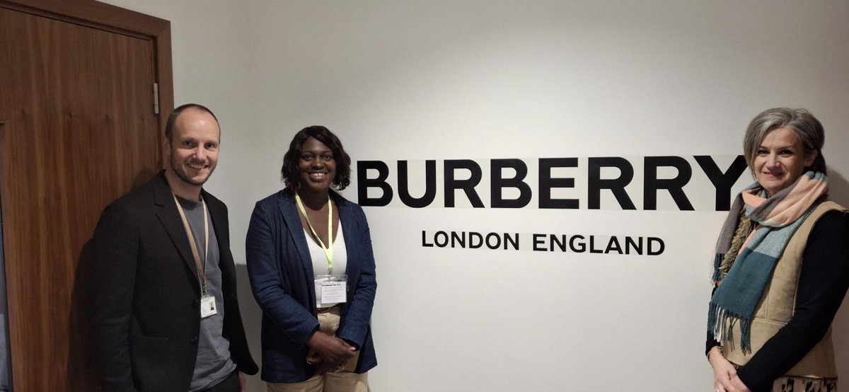 Manager of @StVincentsLeeds Caroline & Inreach Coordinator Lenora were excited to be welcomed at @Burberry's offices in Leeds! The next step in this partnership is an upcoming project to support the centre & potentially the wider SVP. Learn more. svp.org.uk/stvincentsleeds #Burberry