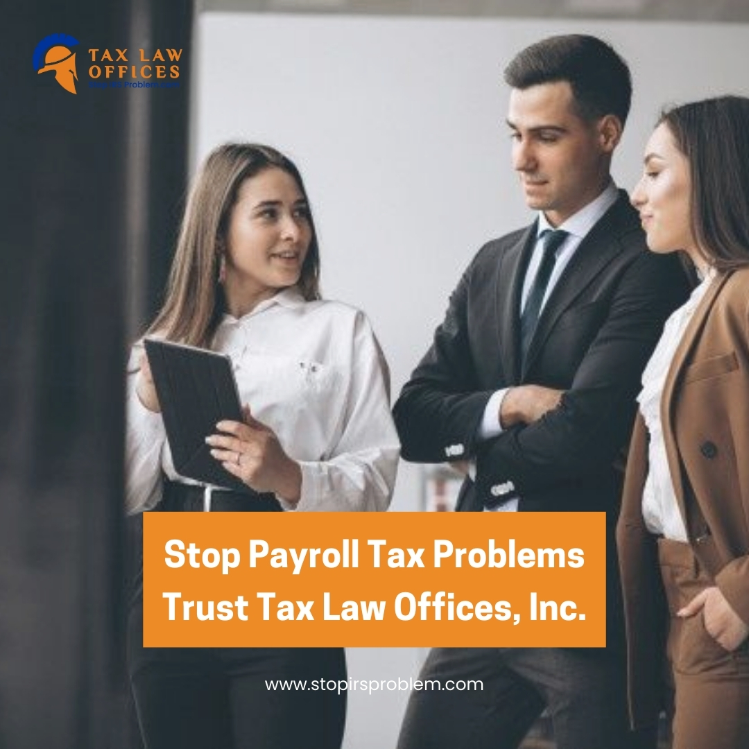 Dealing with payroll tax issues can be daunting, but you don't have to face them alone. At Tax Law Offices, Inc., we're committed to helping you overcome challenges.
#irsproblems #payrolltaxes #irsinvestigation #irsdebt #taxlawyer #IRSHelp #illinoistaxlawyer #taxbusiness #irshelp